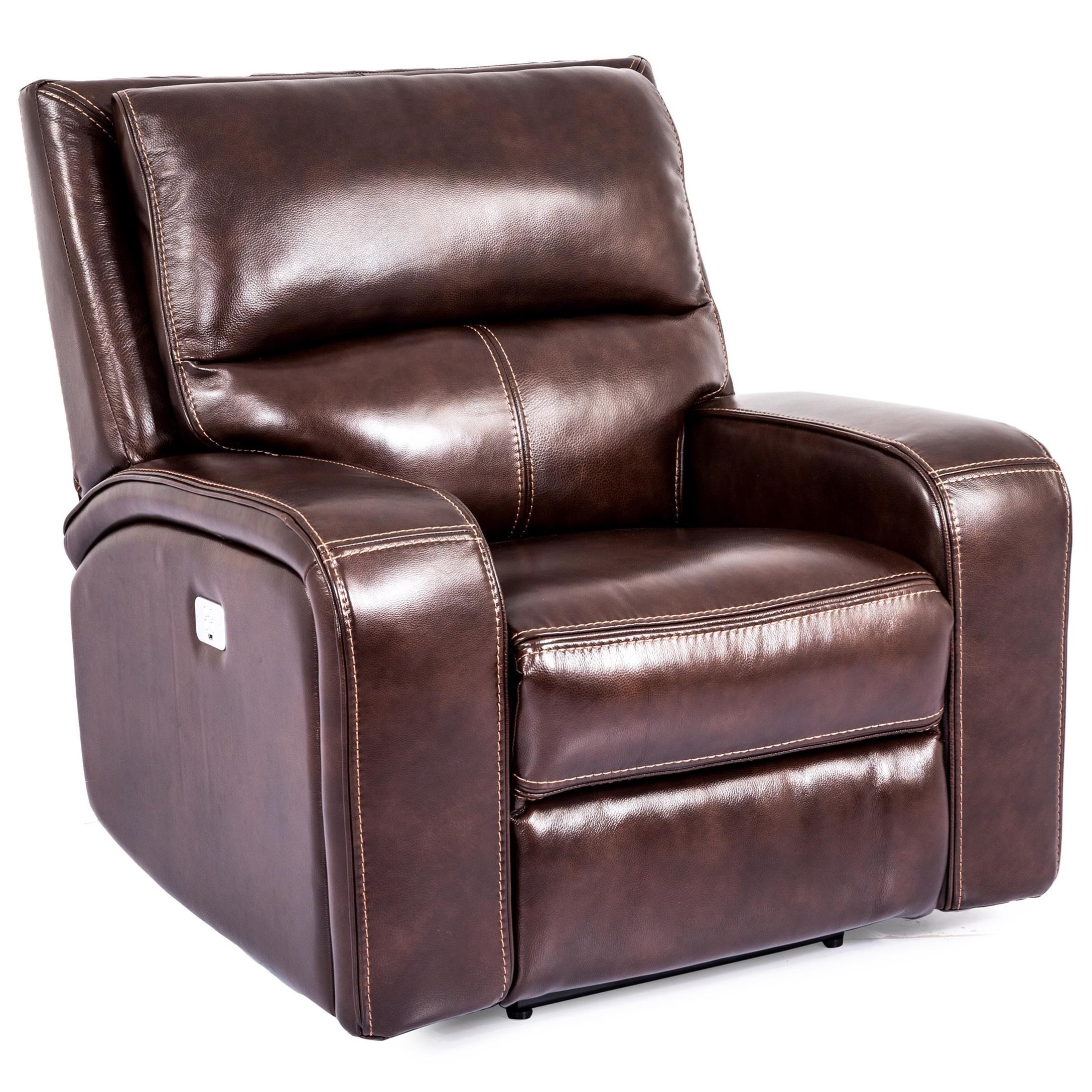 Cheers 5168HM UX5168ML11EH Contemporary Power Recliner with Power
